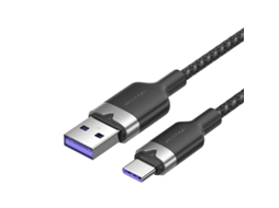 Cabo Vention Usb 2.0 A Para Usb C 6a Para Android 2m Carregamento Rápido