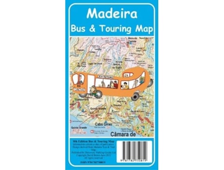 Livro Madeira Bus and Touring Map de David Brawn (Inglês)