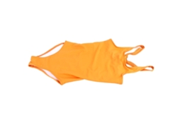 Traje de Banho uma Peça Laranja Amarelo S
