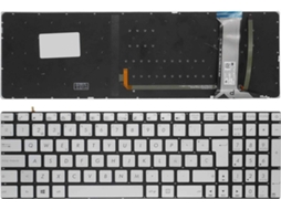 Teclado para Portátil Asus N551 N551J N551Jb N551Jk N551Jm N551Jq Prata 0Knb0-662Bit00