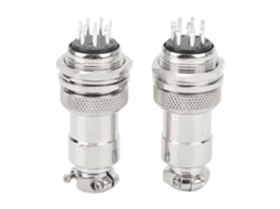 Conector Tipo C Fêmea, Impermeável, para Painel, com Fechamento por Pressão, Industrial E10tpcbf1f
