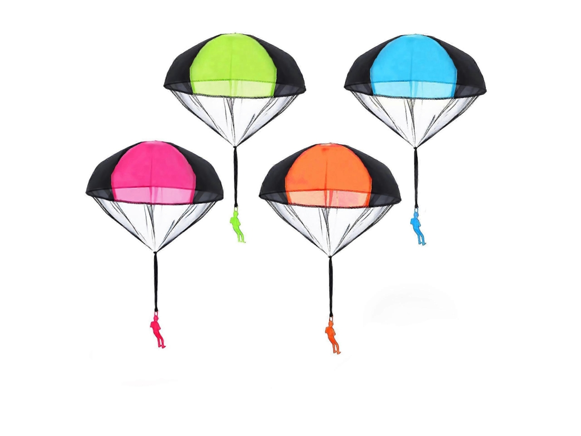 10 Peças De Brinquedo De Paraquedas Para Arremesso Manual, Conjunto De Brinquedos Esportivos Divertidos Ao Ar Livre Para Crianças, Presente Olysi Shop