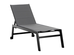 Cadeira de jardim SINI TECH STORE, reclinável, 5 posições, com capa acolchoada