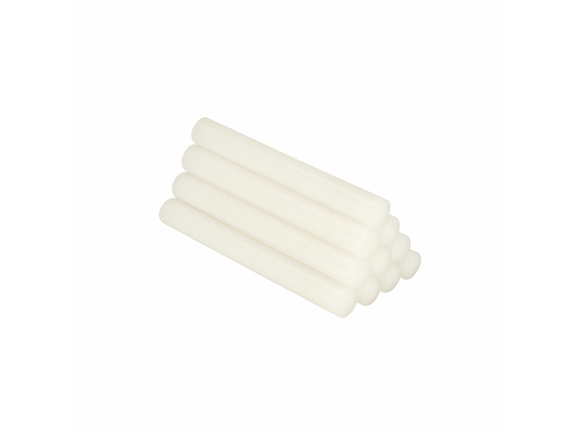 Cola quente derretida em palitos Salki 430406 Universal Ø 12 x 95 mm Branco (12 Unidades)