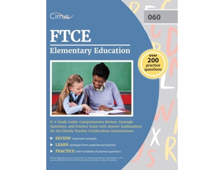 Livro FTCE Elementary Education K-6 Study Guide de Cox (Inglês)