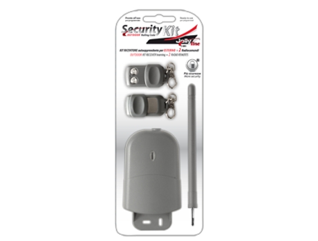 Kit Emissor Receptor 2 Canais e 2 Comandos Exterior (ROLLING CODE)