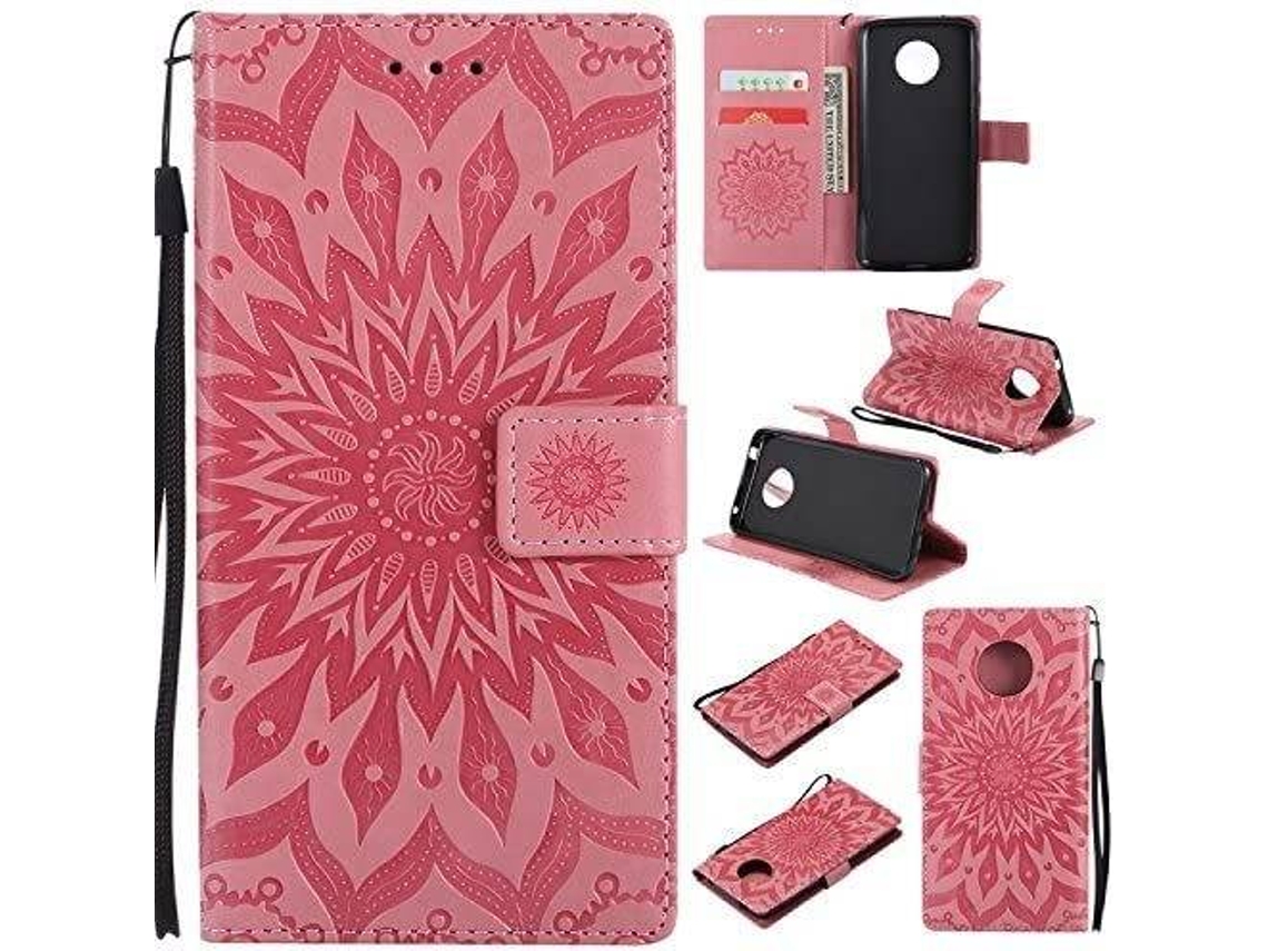 Capa Motorola Moto E5 HONGWE. Rosa