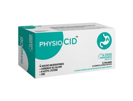 Immubio Laboratory Physiocid 14 Barras Orodispersíveis LABORATOIRE IMMUBIO