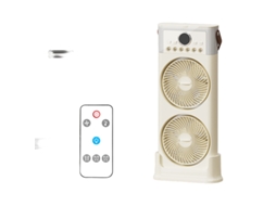 Ventilador Multifuncional Laxiscreed Com Aspersor, Arrefecimento E Controlo Remoto Para Escritório E Dormitório