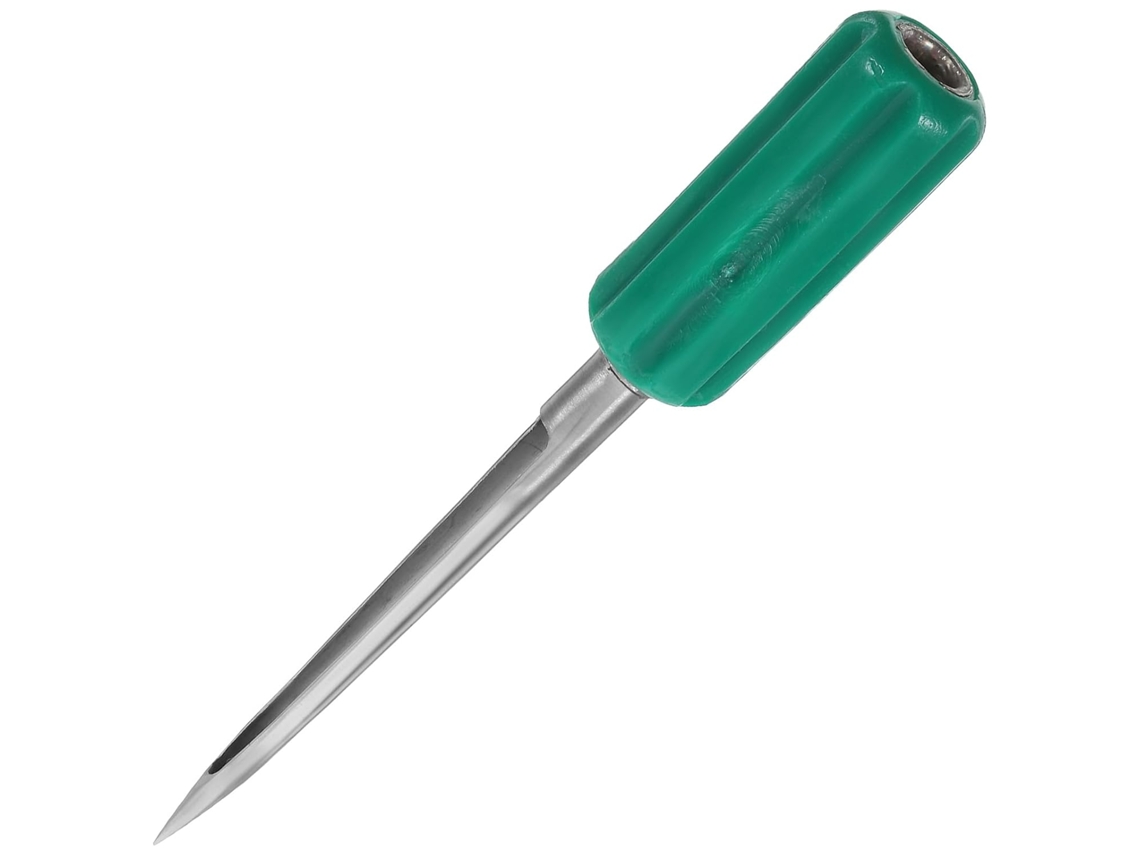 Ferramenta Compacta E Reutilizável Para Amostragem De Grãos Em Aço Inoxidável.