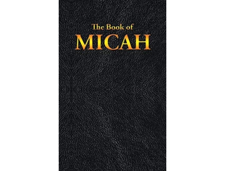 Livro MICAH The Book of de King James (Inglês)
