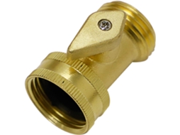 Conector De Mangueira Jardim Com Interruptor, Peça Latão Para Uso