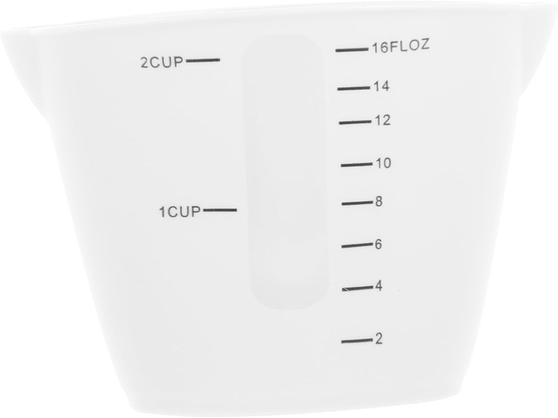 Jarra Medidora De Silicone Vermelha, 1 Peça, Com Escala