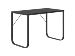 Computer Desk, Computer Desks Vidaxl Preto Madeira Processada (n/a)