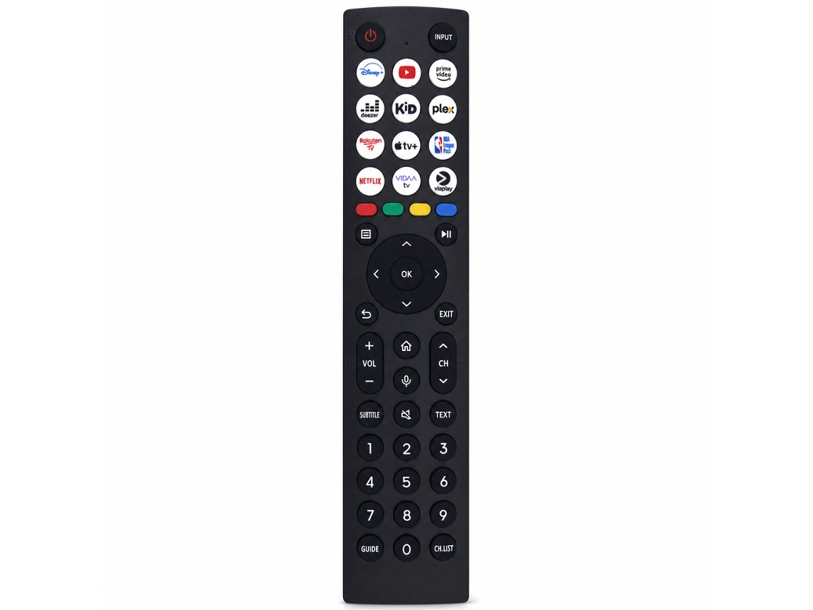 Comando À Distância Para Tv Compatível Com Hisense Erf2s36h, Não Requer Configuração, Sem Controlo Por Voz
