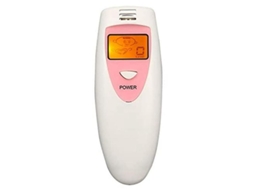 Detector Portátil De Hálito Com Display Lcd Nível 5 Monitor Odor Bucal Portátil Branco
