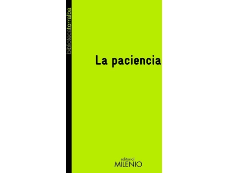 Livro La Paciencia de Francesc Torralba
