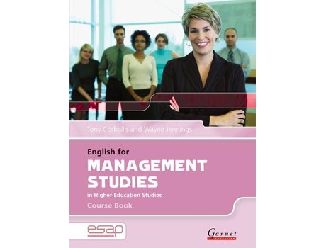 Livro english for management studies course book + cds de tony corballis , wayne jennings (inglês)