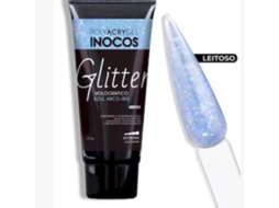 Polyacrigel INOCOS Bisnaga Glitter Holografico Azul Arco-Iris 60G (60 g)