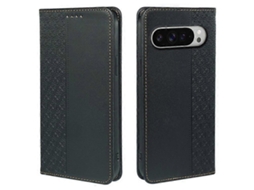 Capa Tipo Trevo Quatro Para Google Google Pixel 9 Pro Veanxin Pele Bege