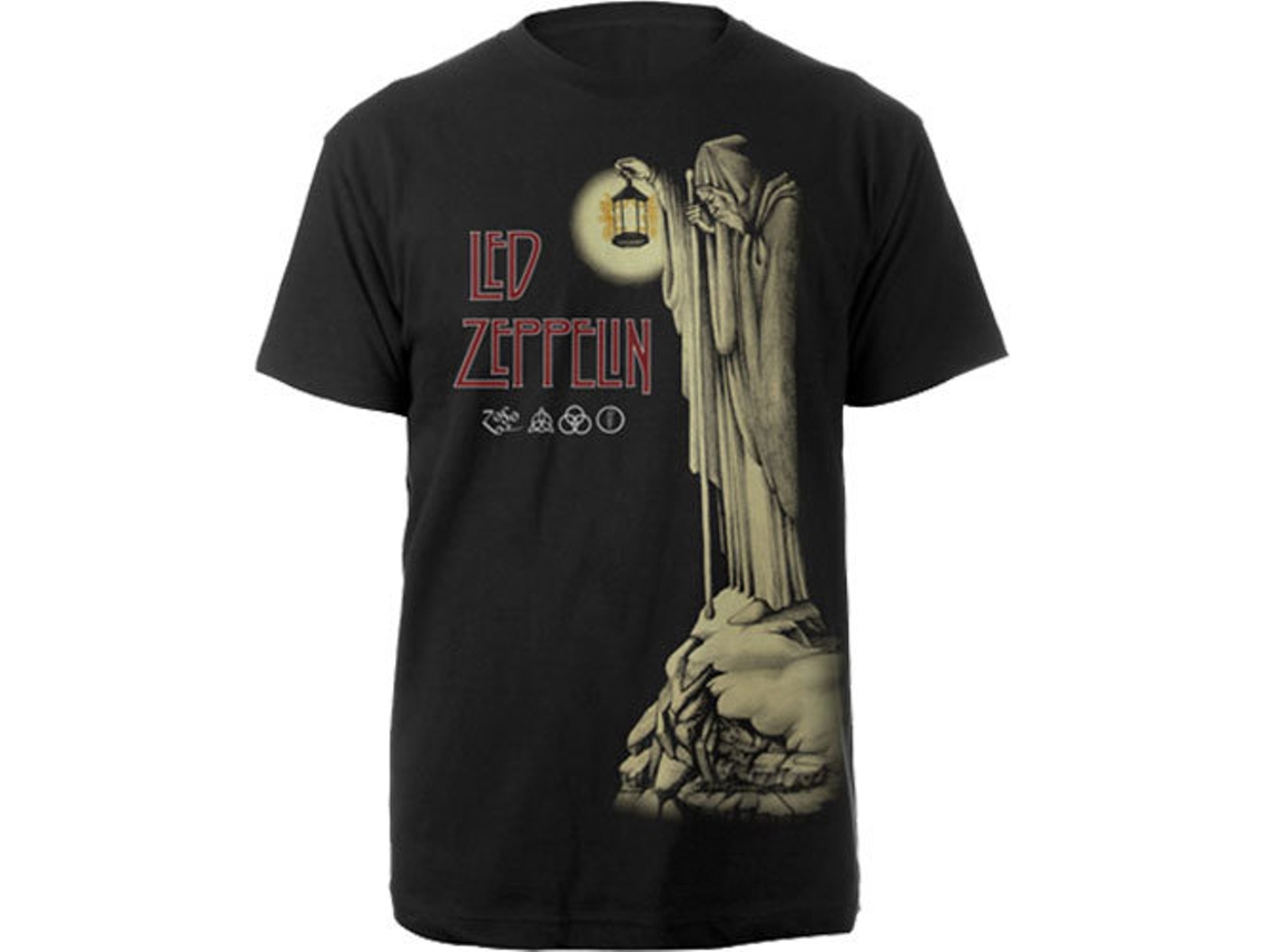 T-Shirt ROCK OFF Led Zeppelin - Hermit Preto (Tamanho: XXL)
