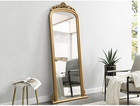 Espelho de Pé OZAIA Merry (180cm - Dourado)