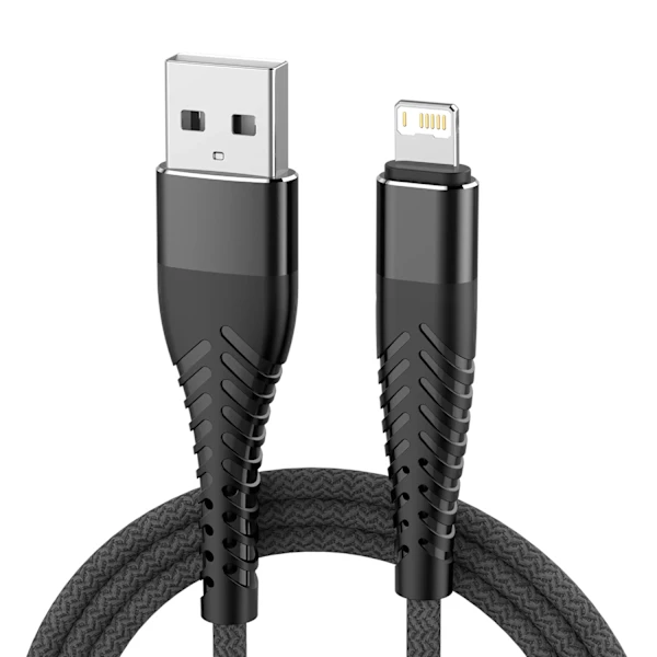 Cabo Usb Rápido para Tablet 3m, Cabo para Celular, Cabo de Dados e Carregamento Preto 2m AQUAFORGE