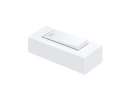 Interruptor De Parede Multifuncional Branco Ifundom Para Casa, Design Moderno E Acabamento Refinado, Capacidade De 500w