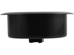 Suporte Para Copos Portátil Em Abs Preto Que Evita Derramamentos De Bebidas.