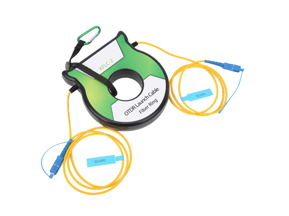 Laxiscreed Otdr Fibra Óptica Monomodo 1km Com Conexão Sc Upc Para Testes De Fibra