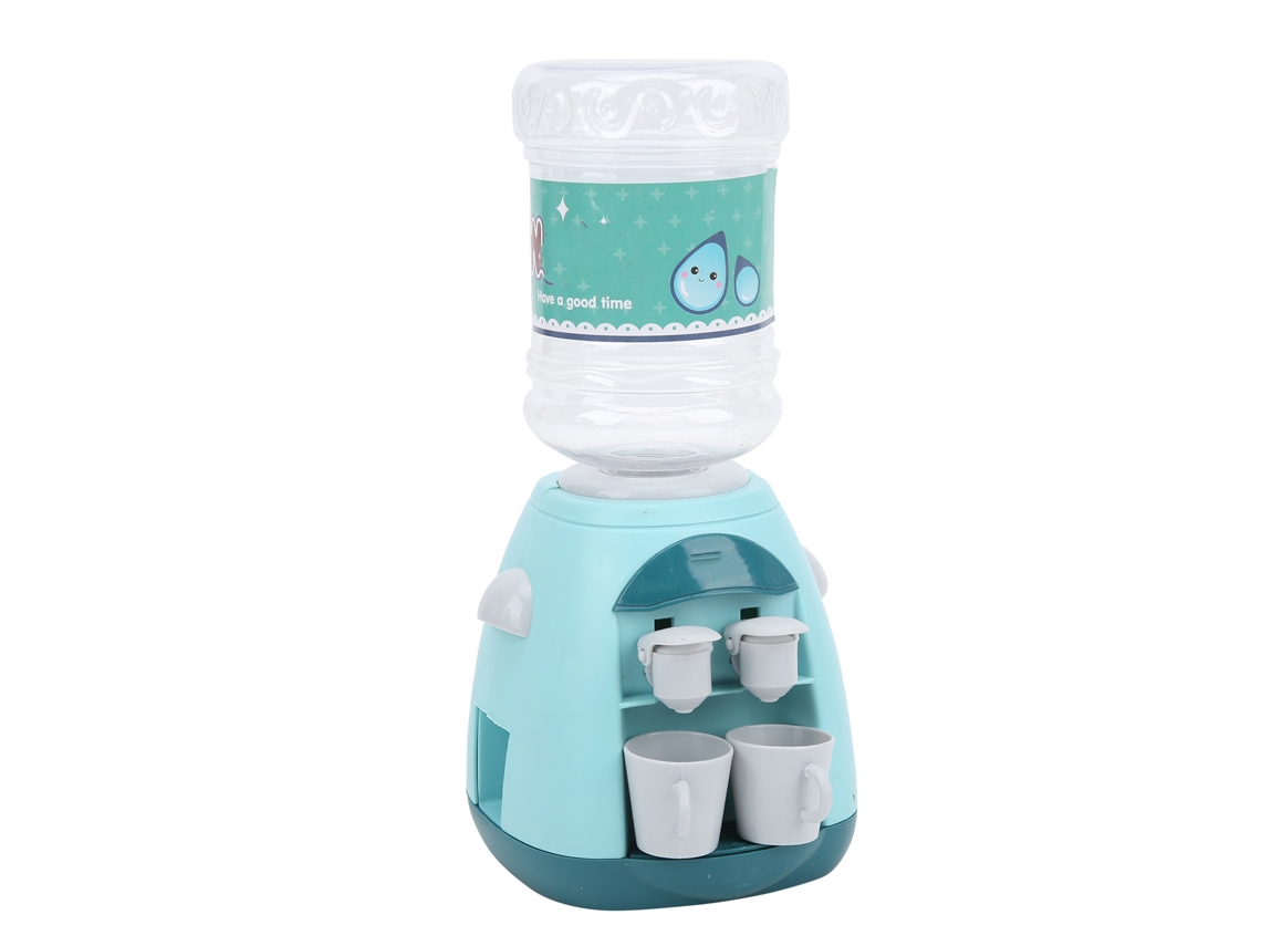 Mali dispenser de Bebidas Mini para Crianças com Efeito Sonoro Brinquedo Educativo Simulação Azul