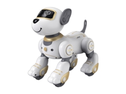 Robô Controle Remoto Com Dança, Música, Luzes, Programável, Brinquedo Interativo Para Crianças, Dourado