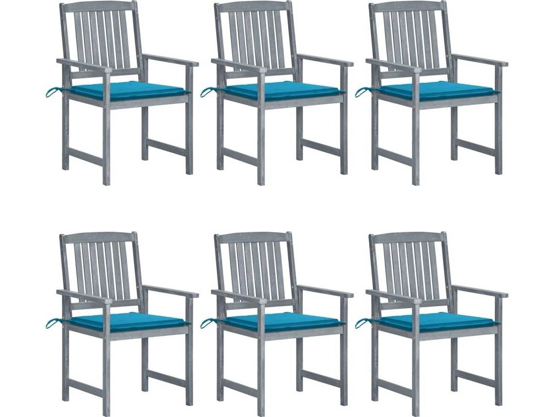 Garden Chair, Garden Chairs Vidaxl Cinzeto Madeira (n/a)