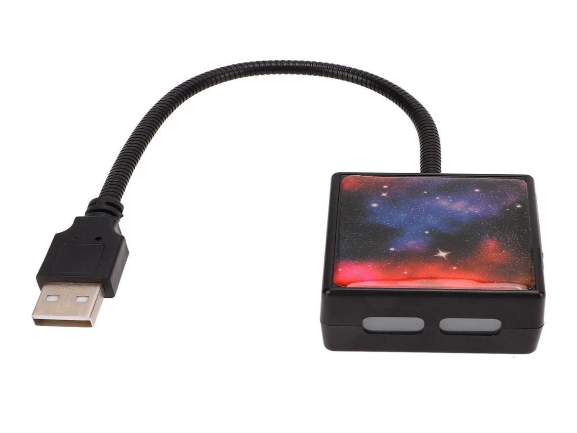 Projetor Lurelia Led Usb Para Carro, Céu Estrelado, 3 Núcleos
