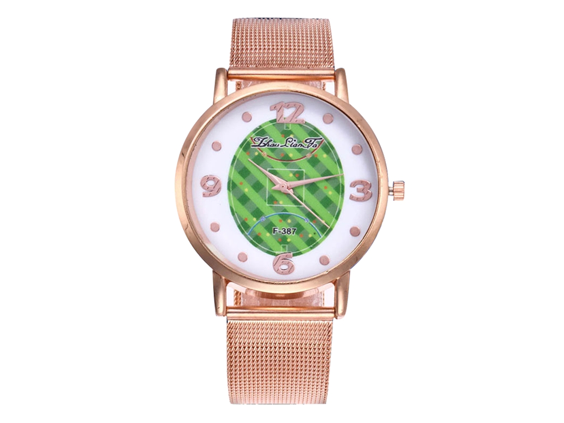 Reloj De Pulsera De Negocios Moderno Zhoulianfa Correa De Acero Cuarzo Analógico Unisex