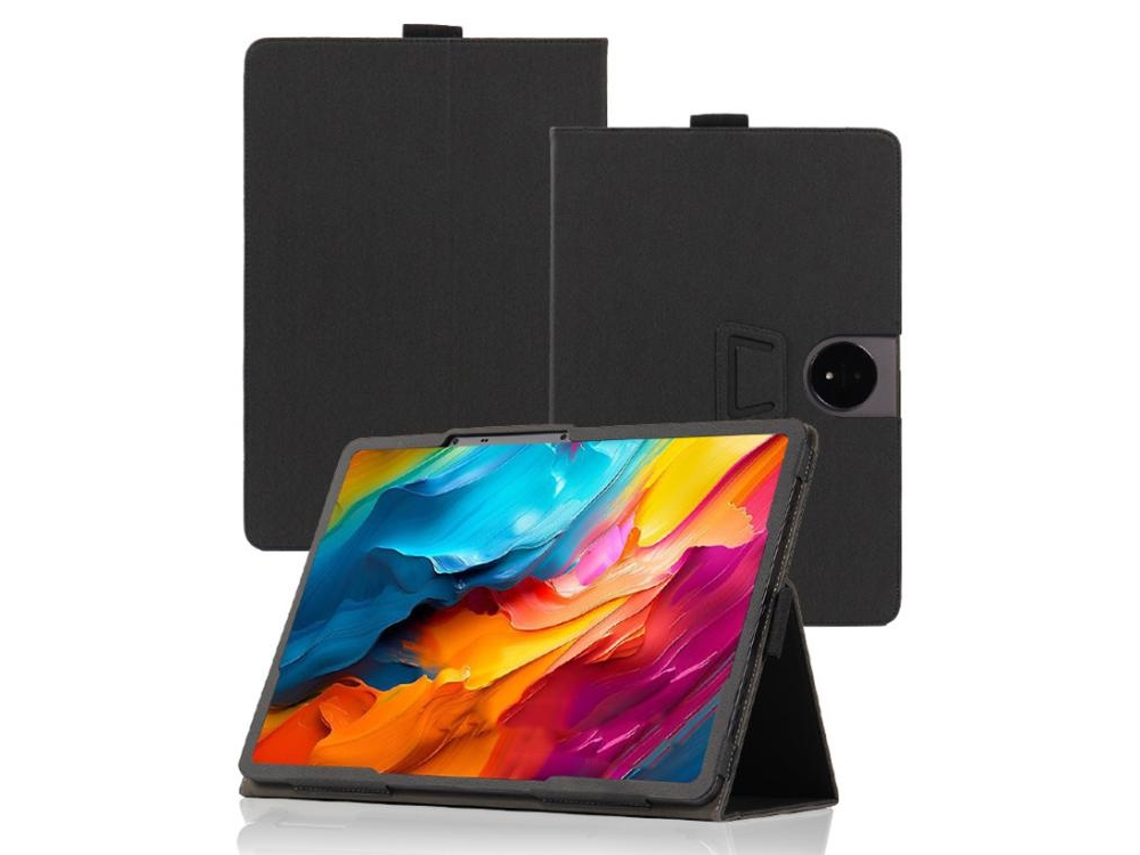 Capa‑flip Dobrável De Couro Halinuia Com Apoio Manual E Ranhura Para Caneta, Cor Preta Para Tablet Tcl Tab A1 Plus 12.2 2026