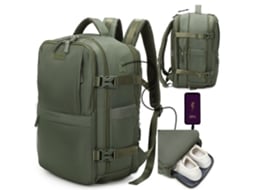Mochila De Cabine Expansível 1990s Ryanair Verde Militar (40x25x20 25cm 20l 25l)