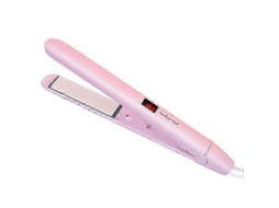 Prancha De Cabelo Digital 2 Em 1 Com Temperatura Ajustável Nostalgia88 (rosa)