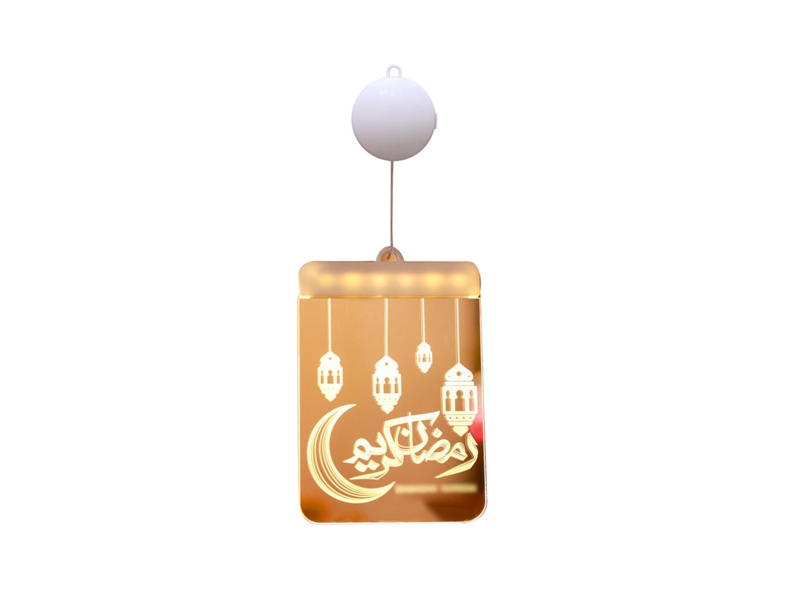 Lâmpada Suspensa Laxiscreed Com Óleo De Sésamo E Luz Led Quente Em Estilo Ramadan