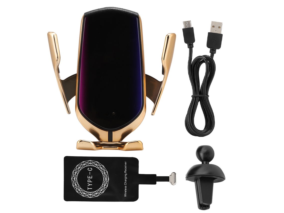 Carregador Sem Fio EOOCOO para carro, 10W, interface Leeco