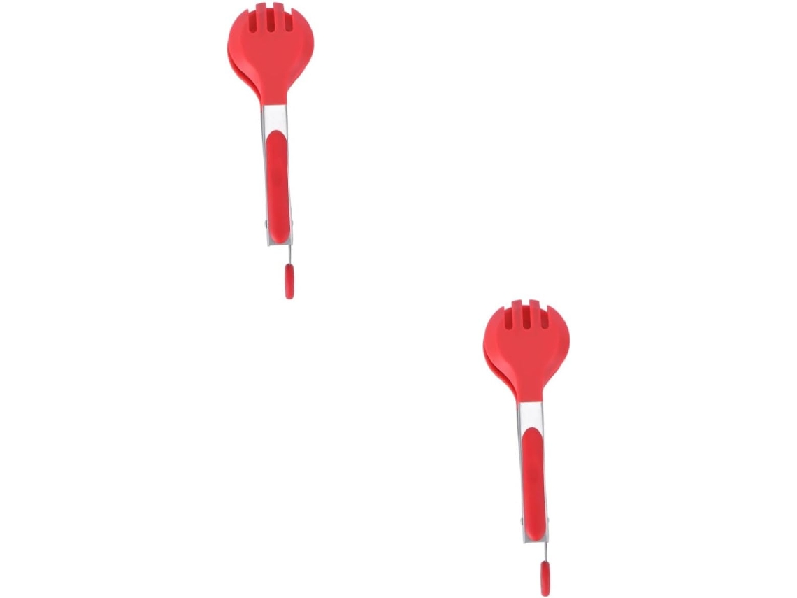Pinças Para Alimentos Magiclulu, Resistentes Ao Calor, De Silicone E Aço Inoxidável, Antiderrapantes, Para Churrasco E