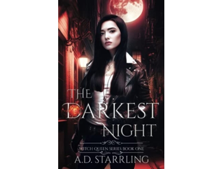 Livro The Darkest Night Witch Queen de AD Starrling (Inglês)
