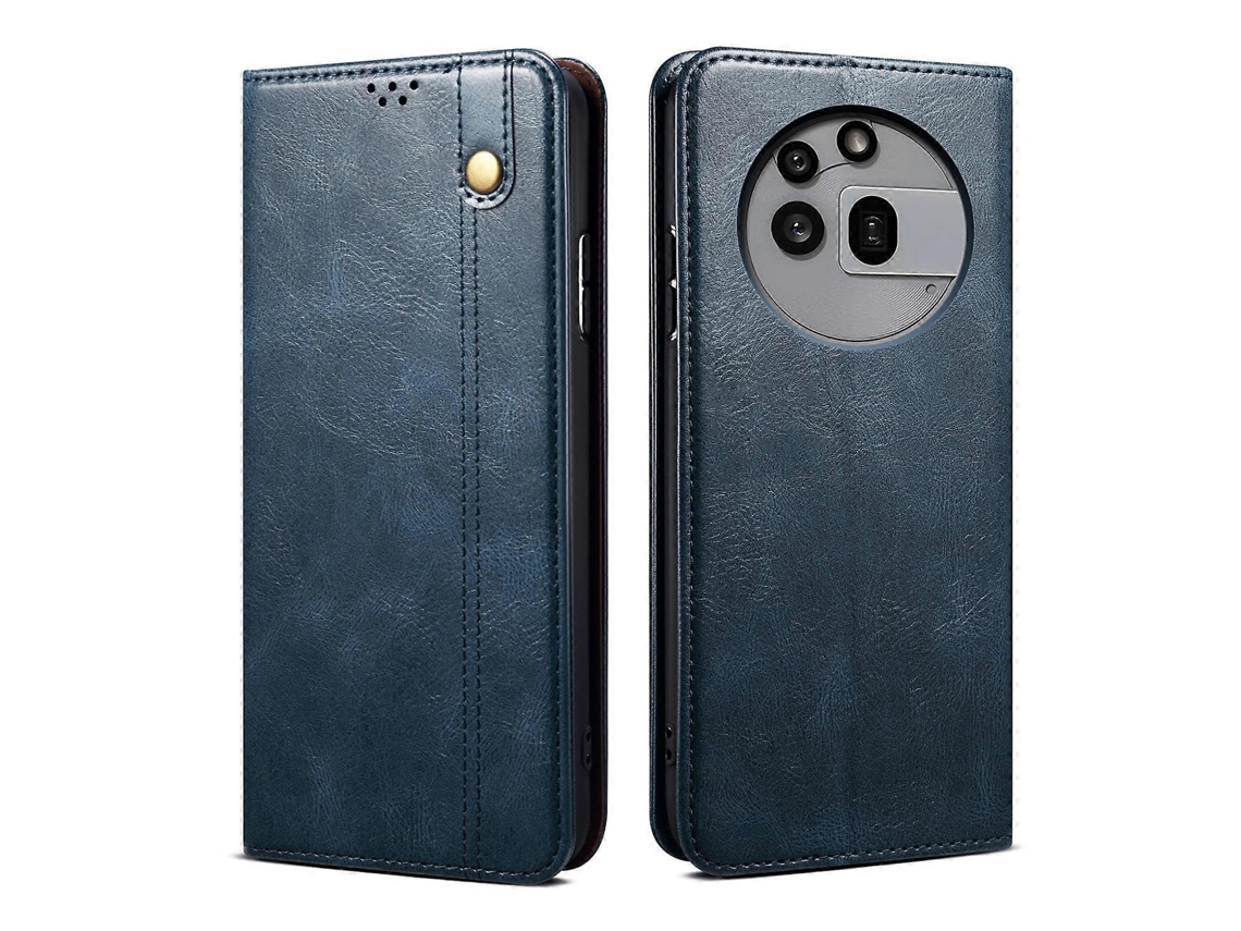 Capa Para Celular Em Couro Texturizado Com Cera De Óleo Crazy Horse Para Iphone 3a Pro