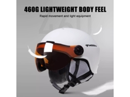 Casco Antivento para Inverno, Ajustável, para Moto, Bicicleta, Esqui, Snowboard, Skate | S/MARCA