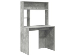 Mesa Cinzento 91 X 50 X 149 Cm Madeira Processada MAISON EXCLUSIVE