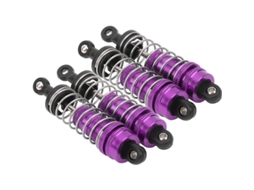 2026 juego de Amortiguadores para Coche Rc , Amortiguadores Duraderos, Mejora Y Repuesto para Wltoys 144001 1/14 Rc (4 Piezas)
