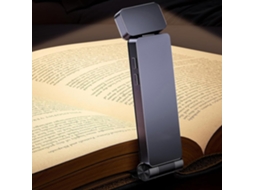 Luminária De Leitura Fafeicy Com Clipe, Luz De Led Para Livros Com 3 Modos Cor E Ajuste Contínuo Intensidade, Haste