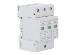 Yuru dispositivo de Proteção Contra Surtos 3p 60ka 420v Material Pc Retardante À Chama Módulo Arrester para Instalação em Trilho Elétrico 35mm