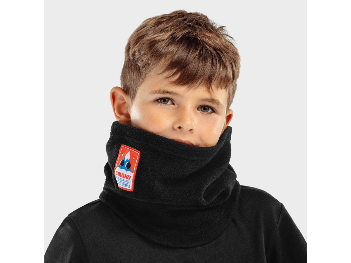 Gola Térmica Para Criança Snowbug Preto Siroko