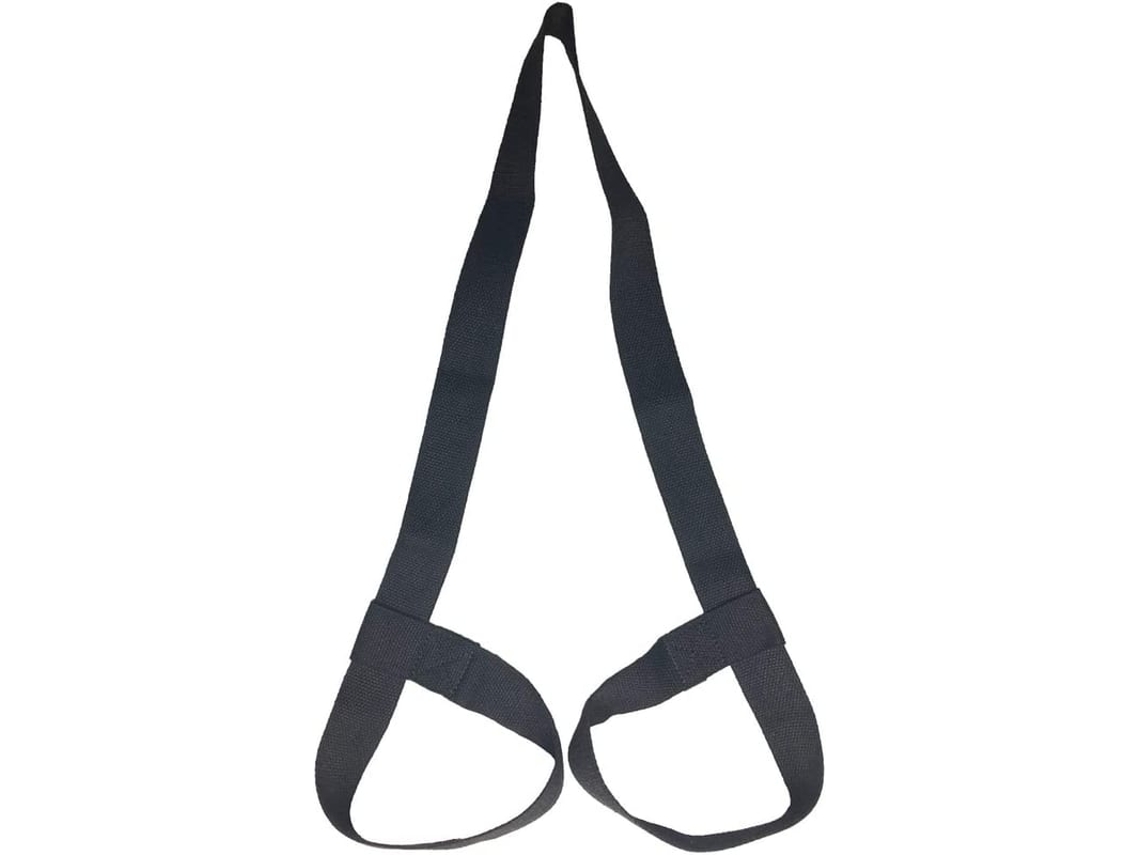 Cinto De Transporte Para Tapete De Yoga, Alças Ajustáveis Para Todos Os Tamanhos (tapete Não Incluído), Preto